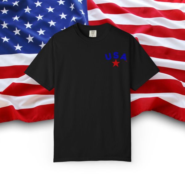 U S A COMFORT COLORS T-SHIRT - Image 35