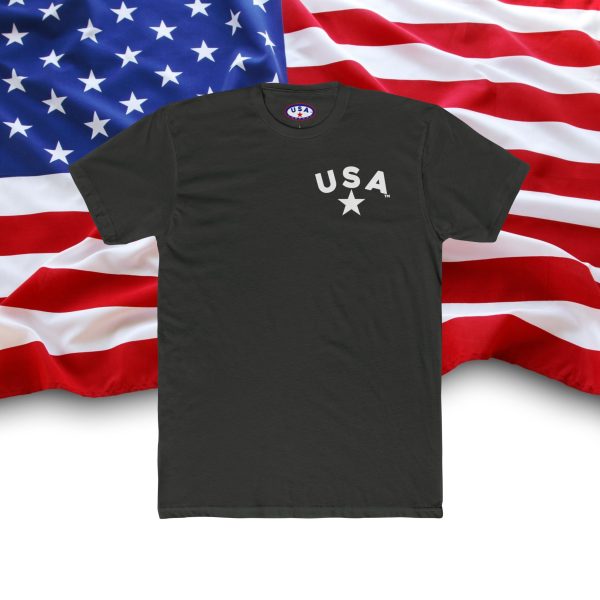 Classic Unisex Cotton Crew Tee - Casual Everyday Wear, Gift for Him/Her, USA Pride Design, Summer Fashion, Perfect for Holidays - Image 8