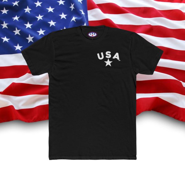 Classic Unisex Cotton Crew Tee - Casual Everyday Wear, Gift for Him/Her, USA Pride Design, Summer Fashion, Perfect for Holidays - Image 4