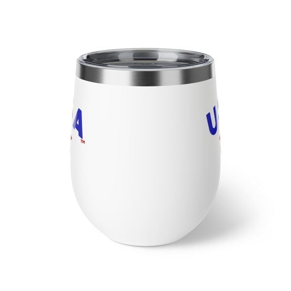 U S A Copper Vacuum Insulated Cup - 12oz Travel Mug - Image 5