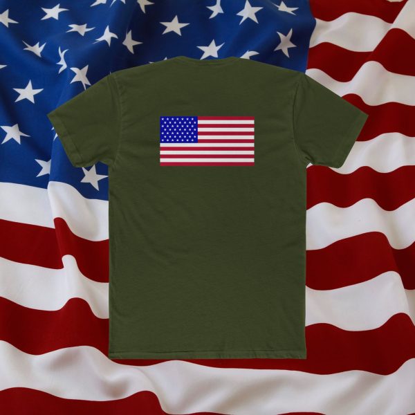 U S A COMPANY OFFICIAL LOGO - NEXT LEVEL  3600 Patriotic Unisex Cotton Crew Tee - Perfect for Independence Day and Celebrations - Image 11