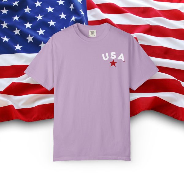 U S A COMFORT COLORS T-SHIRT - Image 38