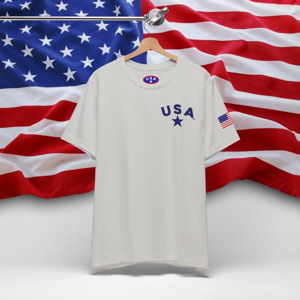 USA Stars Unisex Jersey Tee - Casual Americana T-Shirt - Image 19