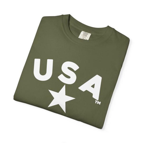 USA Star Unisex Garment-Dyed T-Shirt, Casual Tee, Summer Wear, Patriotic Apparel, Independence Day Gift - Image 33