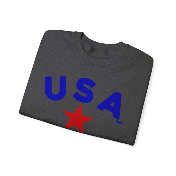 USA Graphic Crewneck Sweatshirt - Unisex Heavy Blend™ - Perfect for Patriotic Celebrations - Image 19