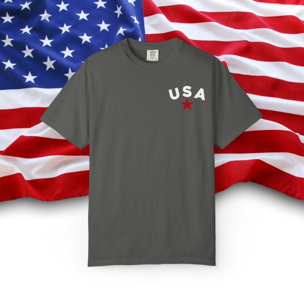 U S A COMFORT COLORS T-SHIRT - Image 8