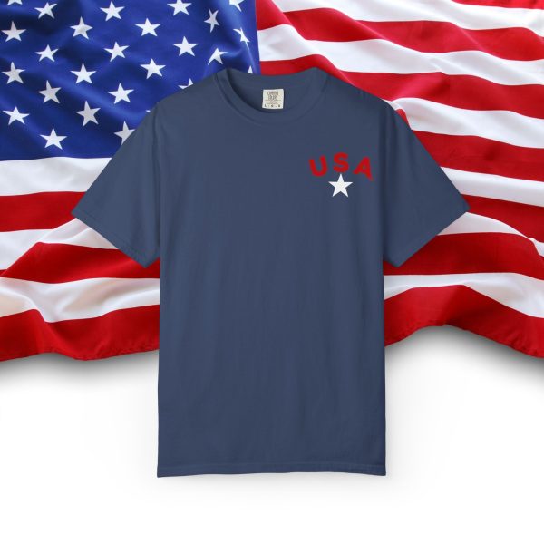 U S A COMFORT COLORS T-SHIRT - Image 29