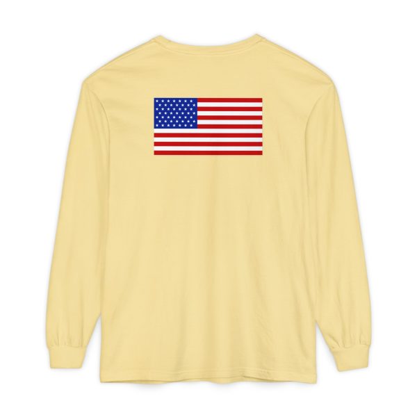 Garment-Dyed Long Sleeve Tee - Cozy, Stylish,  Eco-Friendly Shirt for All Occasions, Perfect for Fall, Casual Wear, Gifts - Image 10