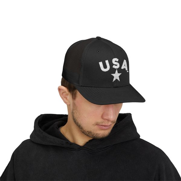 Red USA Snapback Trucker Cap, Patriotic Hat, Independence Day, Summer Festivals,  Casual Style, Outdoor Events, Gift for Him - Image 11