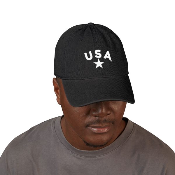 USA Embroidered  Denim Hat - Classic Casual Style - Image 7