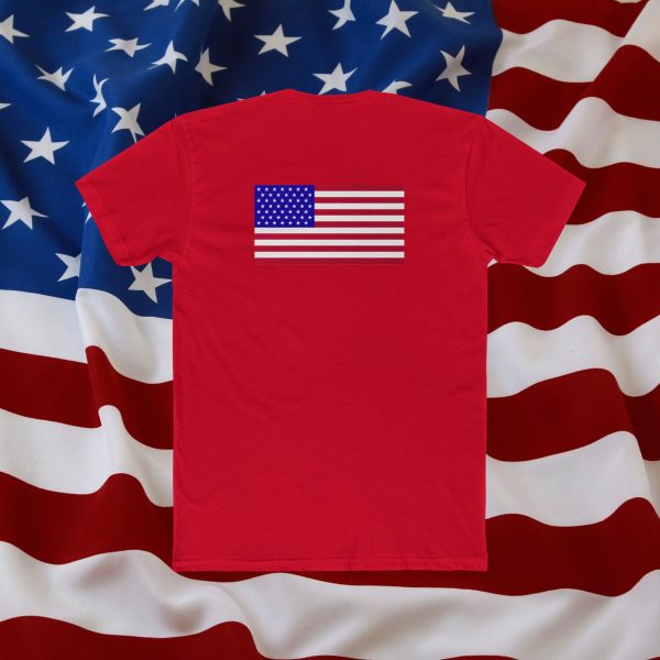 U S A COMPANY OFFICIAL LOGO - NEXT LEVEL  3600 Patriotic Unisex Cotton Crew Tee - Perfect for Independence Day and Celebrations - Image 20