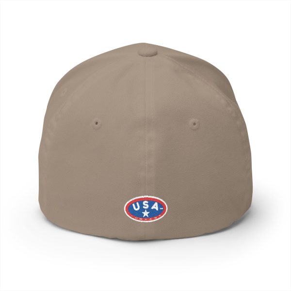 Patriotic Embroidered Cap, USA Hat, Closed-Back Structured Cap, Independence Day Gift, Summer Accessories, Baseball Cap, Casual Headwear - Image 6
