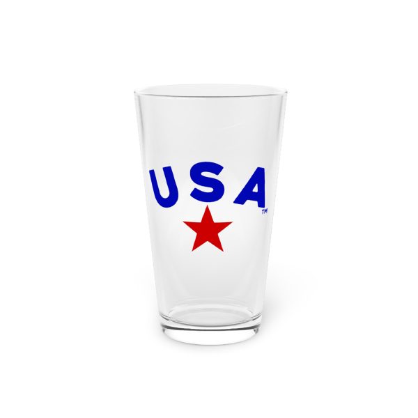 USA Themed Pint Glass, 16oz - Perfect for BBQs, Independence Day, Celebration Gifts, Home Barware, Drinkware - Image 3