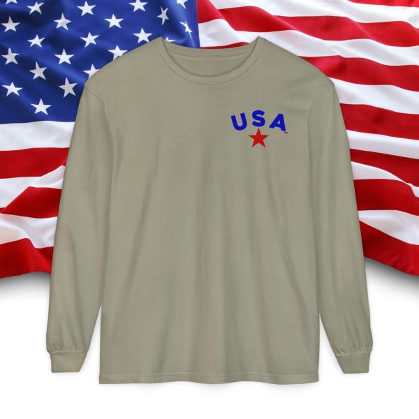 Garment-Dyed Long Sleeve Tee - Cozy, Stylish,  Eco-Friendly Shirt for All Occasions, Perfect for Fall, Casual Wear, Gifts - Image 13