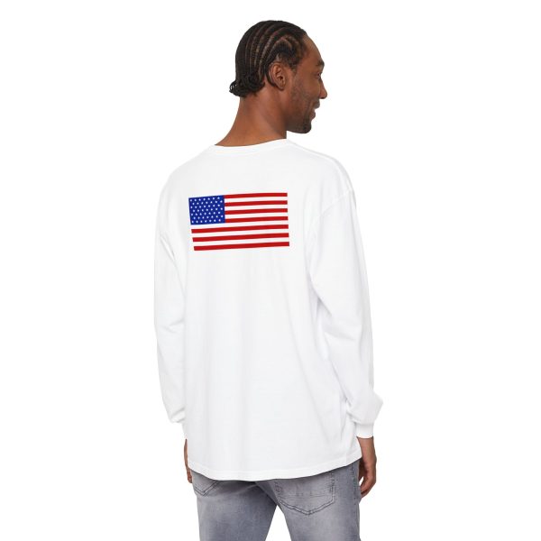 Garment-Dyed Long Sleeve Tee - Cozy, Stylish,  Eco-Friendly Shirt for All Occasions, Perfect for Fall, Casual Wear, Gifts - Image 4