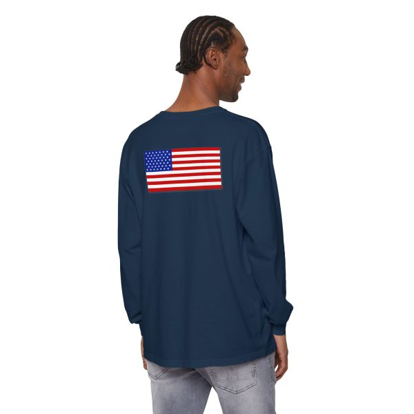Garment-Dyed Long Sleeve Tee - Cozy, Stylish,  Eco-Friendly Shirt for All Occasions, Perfect for Fall, Casual Wear, Gifts - Image 36