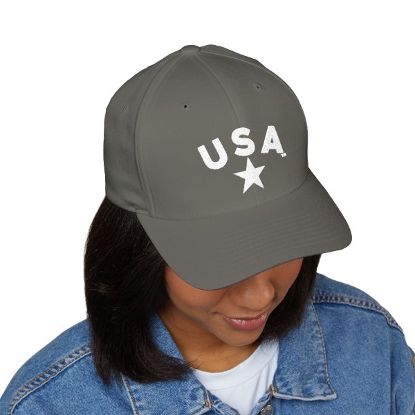 Patriotic USA Embroidered Cap | Structured Baseball Hat for Independence Day, Gifts for Veterans, Casual Everyday Wear, Outdoor Activities - Image 7