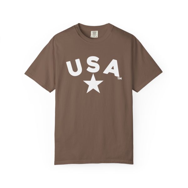USA Star Unisex Garment-Dyed T-Shirt, Casual Tee, Summer Wear, Patriotic Apparel, Independence Day Gift - Image 19