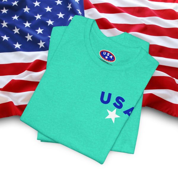USA Stars Unisex Jersey Tee - Casual Americana T-Shirt - Image 38