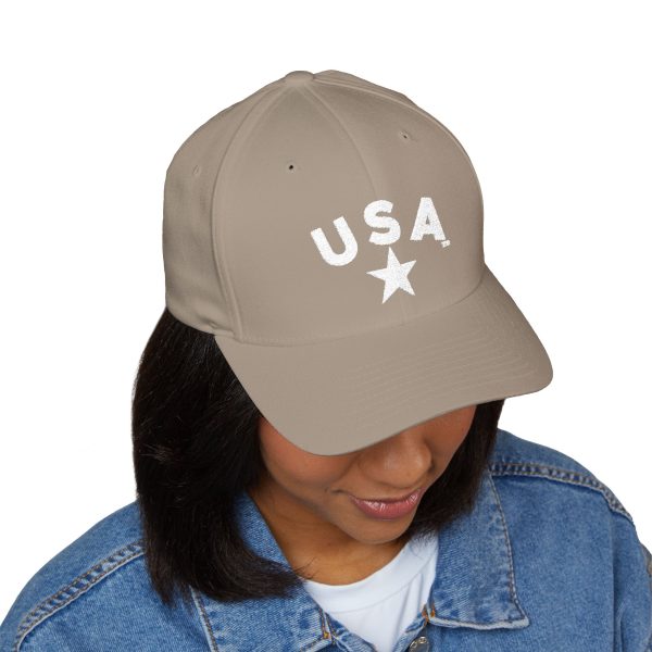 Patriotic Embroidered Cap, USA Hat, Closed-Back Structured Cap, Independence Day Gift, Summer Accessories, Baseball Cap, Casual Headwear - Image 7