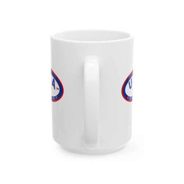 Vibrant USA Ceramic Mug - Perfect for Independence Day, Coffee Lovers, Housewarming Gift, Travel Souvenir, Daily Use - Image 3