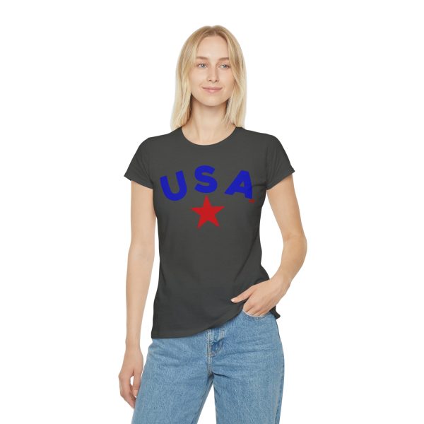 USA Iconic Women's T-Shirt - Casual Comfort for Proud Americans - Image 15