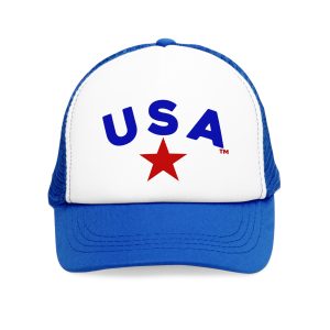 USA Mesh Cap - Patriotic Trucker Hat for Fourth of July, Summer Festivals, Outdoor Events, Stylish Sun Protection, Gift for Patriots