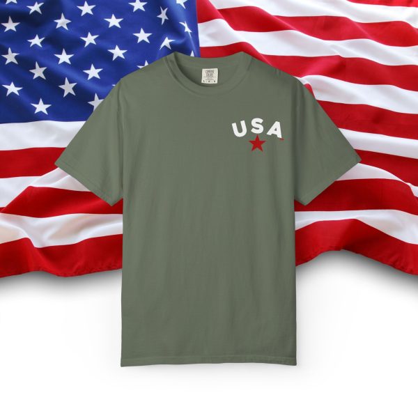 U S A COMFORT COLORS T-SHIRT - Image 20