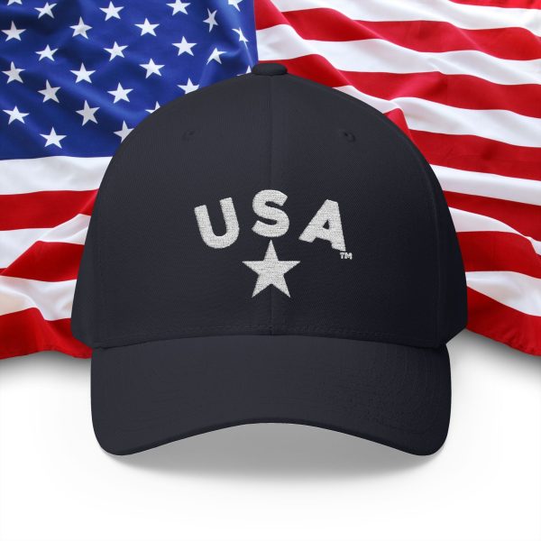 Patriotic USA Embroidered Cap | Structured Baseball Hat for Independence Day, Gifts for Veterans, Casual Everyday Wear, Outdoor Activities - Image 9