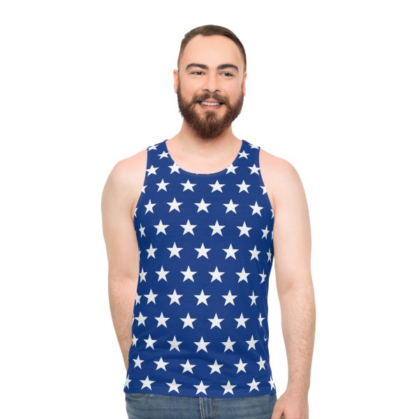 Nautical Star Unisex Tank Top | Summer Fashion, Patriotic Wear, Outdoor Activities, Festival Essential, Trendy Casual - Image 4