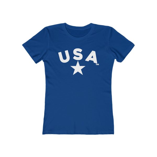 U S A NEXT LEVEL Womens Boyfriend Tee - Casual Style - Image 21