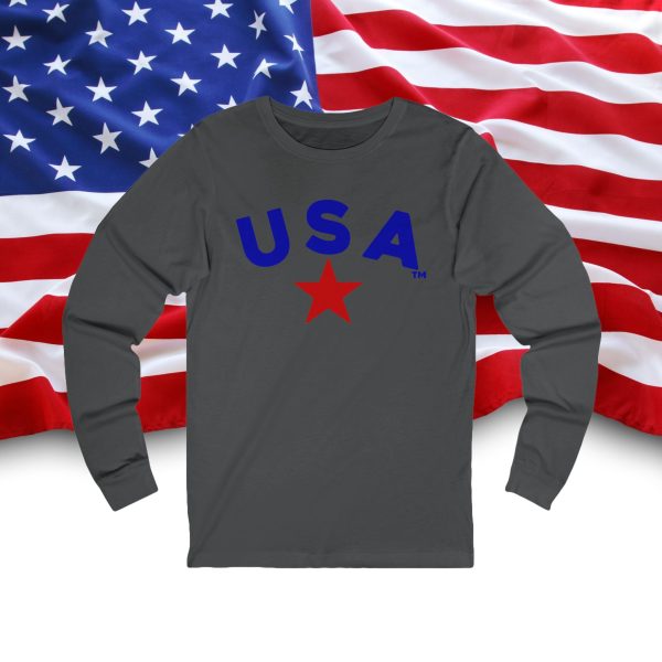 Patriotic Long Sleeve Tee, USA Graphic Tee for Independence Day, Casual Wear, Gift for Veterans, Unisex T-Shirt, Fourth of July [...] - Image 13
