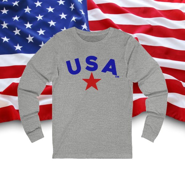 Patriotic Long Sleeve Tee, USA Graphic Tee for Independence Day, Casual Wear, Gift for Veterans, Unisex T-Shirt, Fourth of July [...] - Image 11