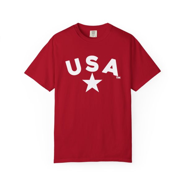 USA Star Unisex Garment-Dyed T-Shirt, Casual Tee, Summer Wear, Patriotic Apparel, Independence Day Gift - Image 43