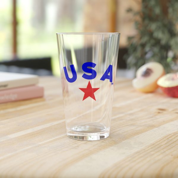 USA Themed Pint Glass, 16oz - Perfect for BBQs, Independence Day, Celebration Gifts, Home Barware, Drinkware - Image 2