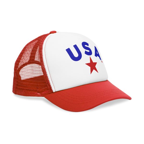 USA Mesh Cap - Patriotic Trucker Hat for Fourth of July, Summer Festivals, Outdoor Events, Stylish Sun Protection, Gift for Patriots - Image 10