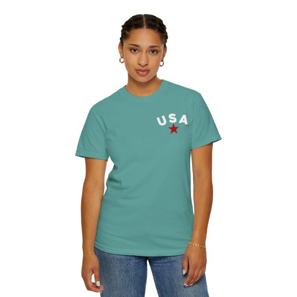 U S A COMFORT COLORS T-SHIRT - Image 25