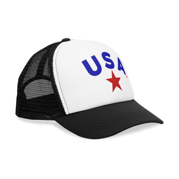 USA Mesh Cap - Patriotic Trucker Hat for Fourth of July, Summer Festivals, Outdoor Events, Stylish Sun Protection, Gift for Patriots - Image 6