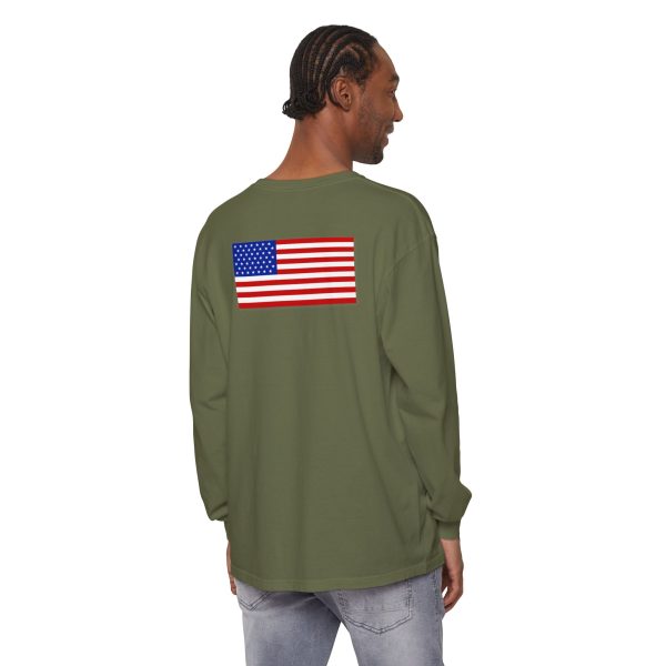 Garment-Dyed Long Sleeve Tee - Cozy, Stylish,  Eco-Friendly Shirt for All Occasions, Perfect for Fall, Casual Wear, Gifts - Image 24