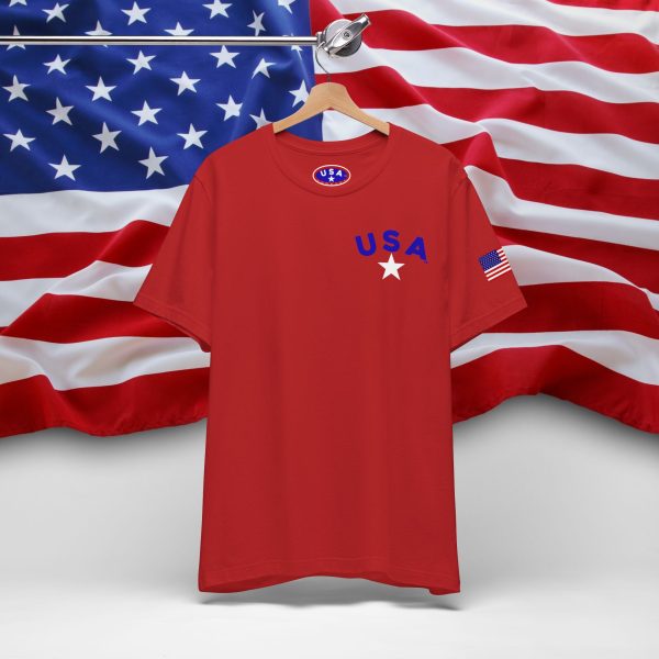 USA Stars Unisex Jersey Tee - Casual Americana T-Shirt - Image 74