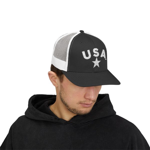 Red USA Snapback Trucker Cap, Patriotic Hat, Independence Day, Summer Festivals,  Casual Style, Outdoor Events, Gift for Him - Image 19
