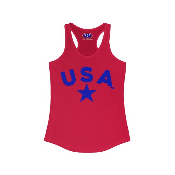 Women's USA NEXT LEVEL Racerback Tank Top - Perfect for Summer, Gym, and Patriotic Celebrations, Fitness Wear, Cute Casual Outfit - Image 21