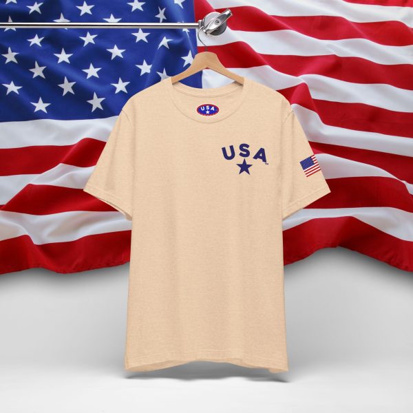 USA Stars Unisex Jersey Tee - Casual Americana T-Shirt - Image 24