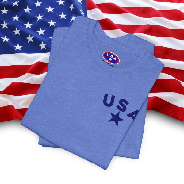 USA Stars Unisex Jersey Tee - Casual Americana T-Shirt - Image 53