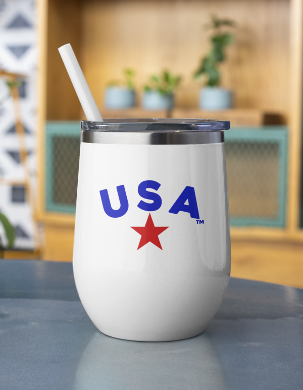 U S A Copper Vacuum Insulated Cup - 12oz Travel Mug - Image 3