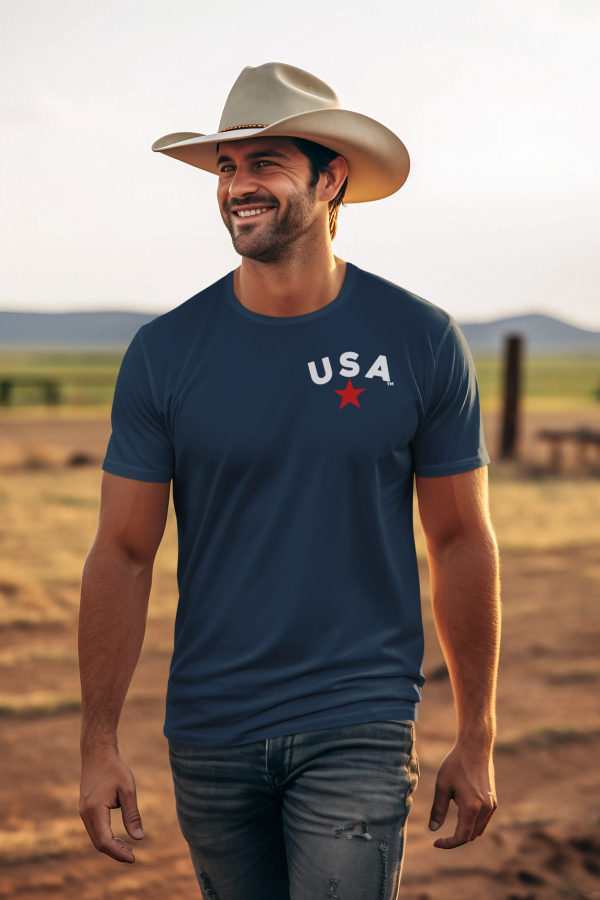 U S A COMFORT COLORS T-SHIRT