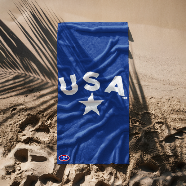 USA Star Beach Towel – Perfect for Summer Fun, Picnics, and  Celebrations
