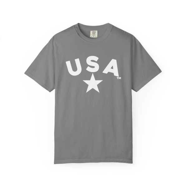 USA Star Unisex Garment-Dyed T-Shirt, Casual Tee, Summer Wear, Patriotic Apparel, Independence Day Gift - Image 25