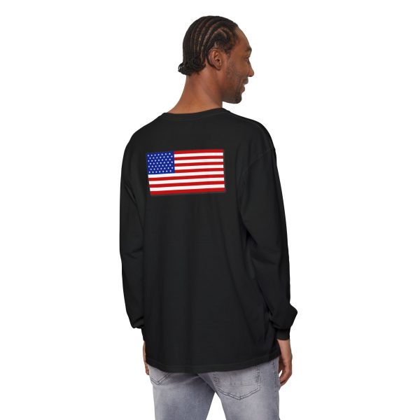 Garment-Dyed Long Sleeve Tee - Cozy, Stylish,  Eco-Friendly Shirt for All Occasions, Perfect for Fall, Casual Wear, Gifts - Image 40