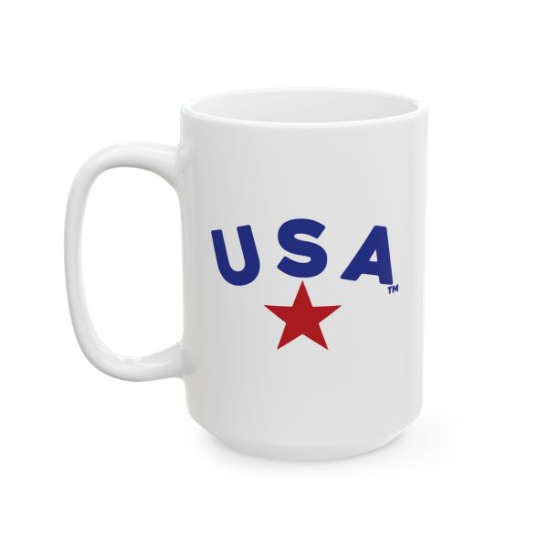 U S A Ceramic Mug,  (15oz) - Image 4